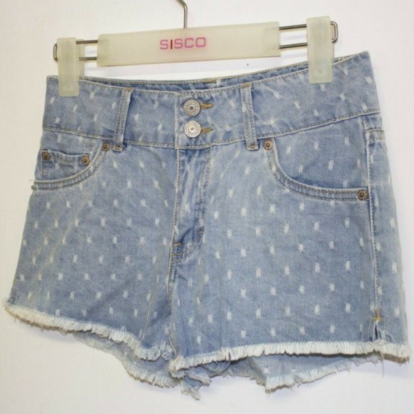 26 Pants - Levis Jean Shorts Size S Distressed Raw Hem 100% Cotton